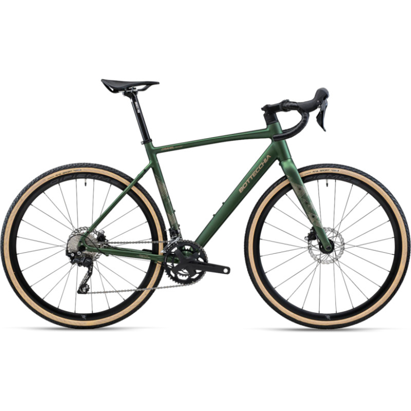 Bottecchia Gravel jalgratas BOTTECCHIA Gravel Monster - GRX610 24s - C46 Matt Green (L)