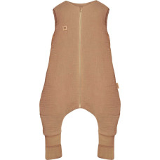 Sleeping bag with legs muslin 0,5 TOG Malaga 2-4y toffee