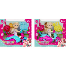 Nukk Gina rolleri ja koeraga