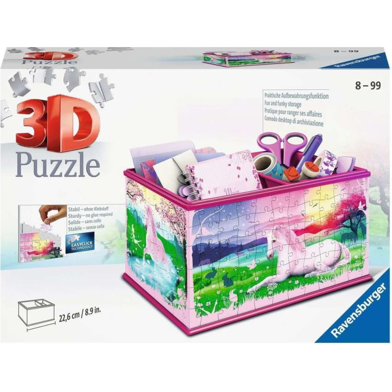 Ravensburger 3D puzzle jewelry box Unicorn