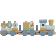 Little Dutch Koka Vilciens Little Dutch Stacking Train&acute;Forest Friends&acute; FSC