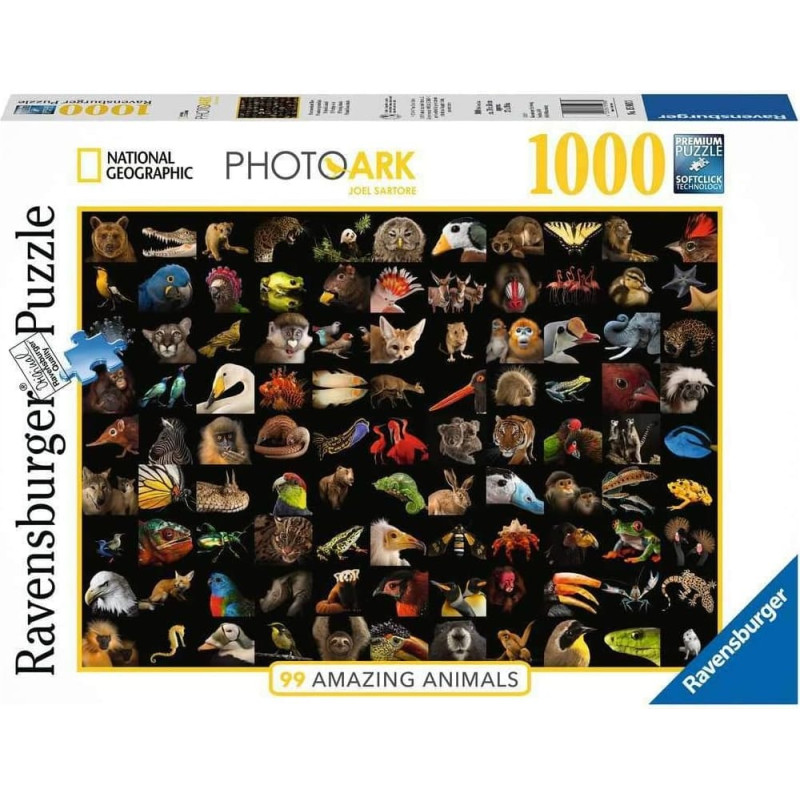 Ravensburger Puzzle 1000 Stunning Animals