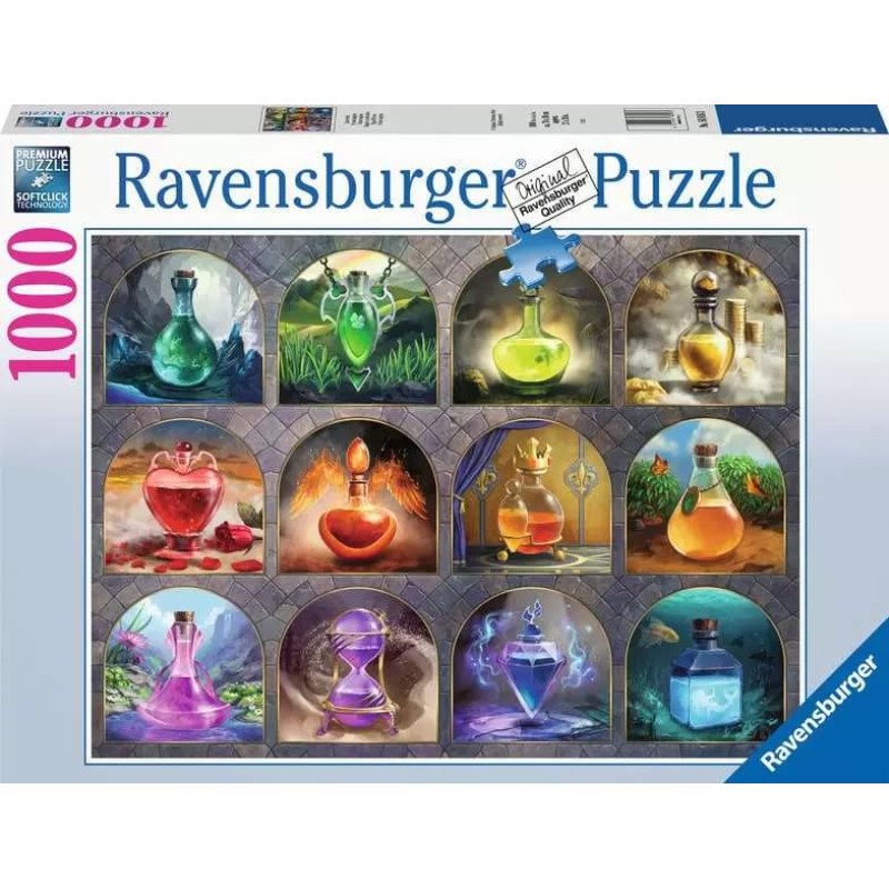 Ravensburger Puzzle 1000 Magical Potions