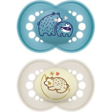 Mam Baby 0899 PACIFIER ORIGINAL 16+ DAY&NIGHT PLANET LOVE BOY