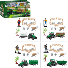 ZESTAW FARMA TRAKTOR Z AKCESORIAMI
