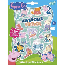 Aknakleebised Põrsas Peppa 4 lehte