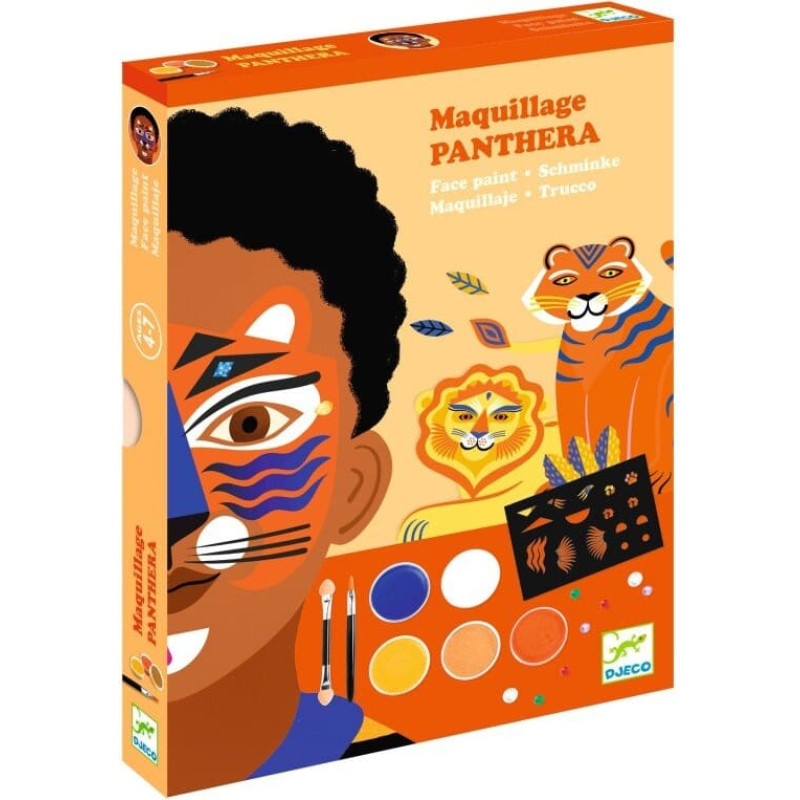 Djeco Face paints - Sets and accessories - Panthera