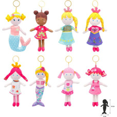 Pehme nukk võtmehoidja 18 cm