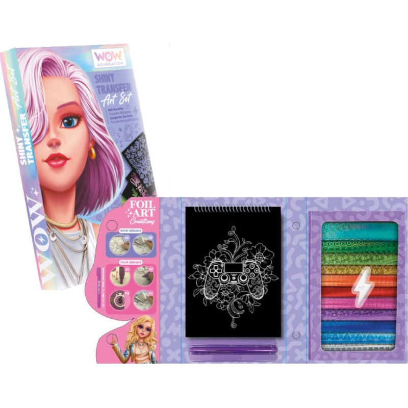 Kids Euroswan - Akcesoria Licencyjne SHINY TRANSFER ACTIVITY PAD WOW