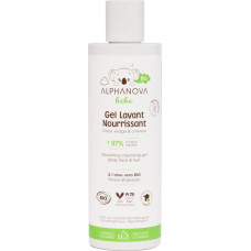 Alphanova BEBE fragrance-free moisturizing body wash for dry and atopic skin, 200 ml