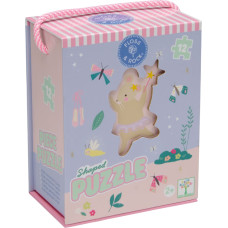 Floss & Rock Shaped Jigsaw Puzzle, Enchanted, 12 pcs.