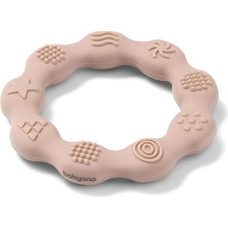 Babyono B.O.825/04 Gryzak silikonowy RING beżowy