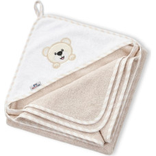 Bocioland bath cover 80x80 cream bear BL049