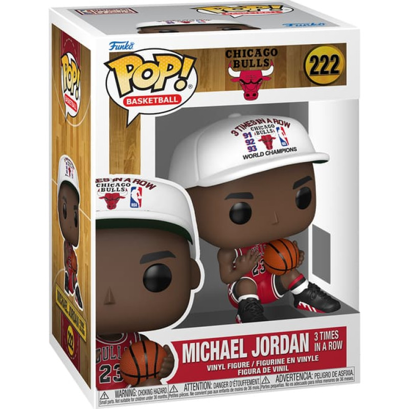 Funko POP! Vinyl Figure: NBA - Michael Jordan 3 Times in a Row