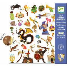 DJECO 160 stickers - Medieval fantasy DJ09277