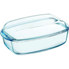 Pyrex Stikla trauks ar vāku 6.5L taisn. Essentials