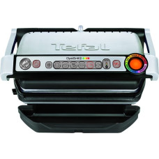 TEFAL Grill OptiGrill+ ,2000 W, steel GC716D12