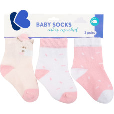 Baby socks with 3D ears Hippo Dreams 1-2y