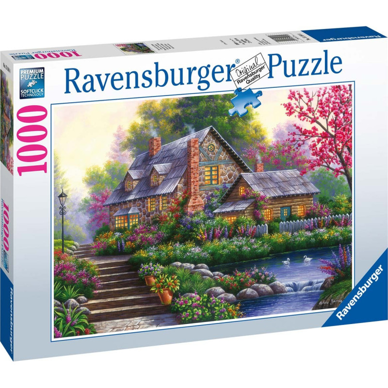 Ravensburger Puzzle Romantic Cottage 1000p 15184