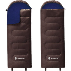 Springos Tourist sleeping bag with hood 2in1 Springos CS0121 220x80 cm