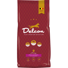 Delcon Food for adults of small dog breeds REGULAR MINI rich in chicken / 12 kg