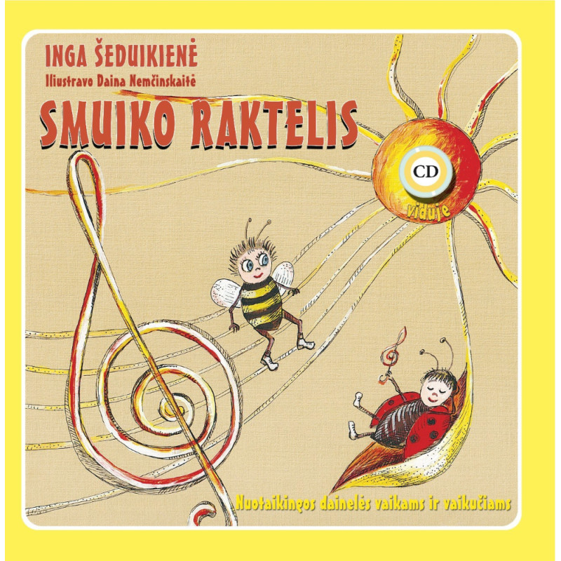 CD- Book of children's songs with a CD, 