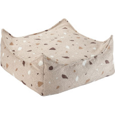 Wigiwama Terrazzo Sand Square pouf