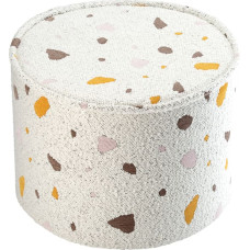 Wigiwama Terrazzo Marble Pouf