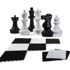 Rolly Toys Garden Chess XXL Gigantic Set with 64 cm Chessboard