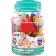 Ludi bath toy set, Farm animals, 7 pcs.