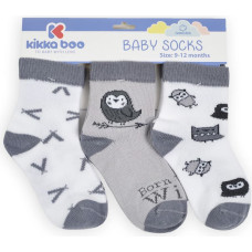 KIKKABOO Baby socks 6-9m uni