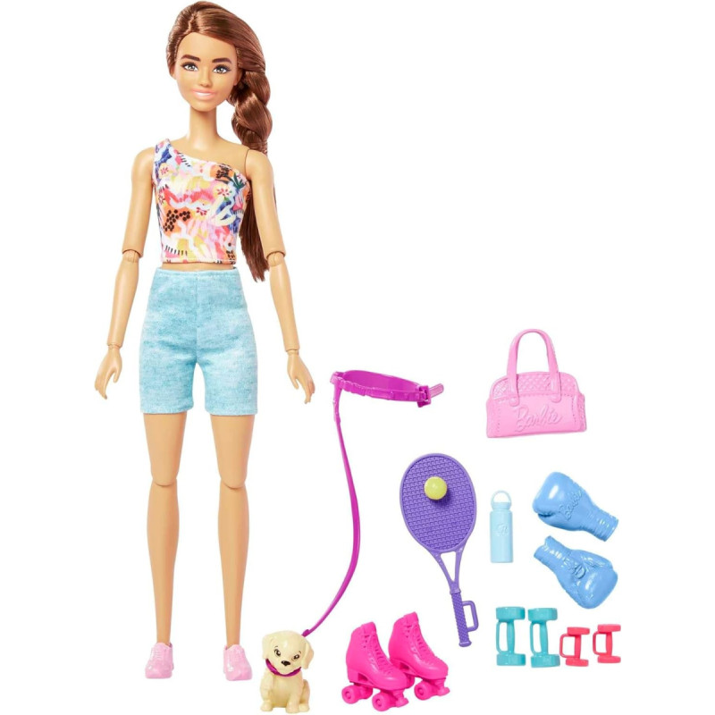 Barbie Doll Athletic Trainer HKT91 GKH73