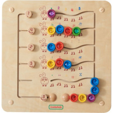 Masterkidz Colorful Caterpillars - Learning Numbers and Quantities - Montessori Educational Wall Panel