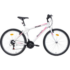 Bottari Women's bicycle 26'' ''MILANO'', white/pink