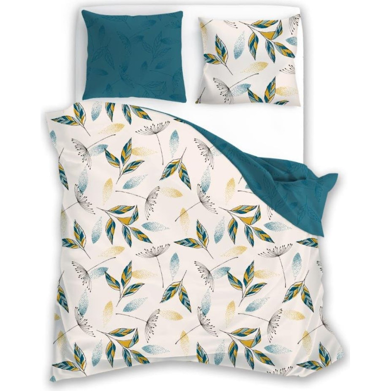 POŚCIEL KPL.140X200+70X90 PURE FLANNEL 006 FLANELA BAW.