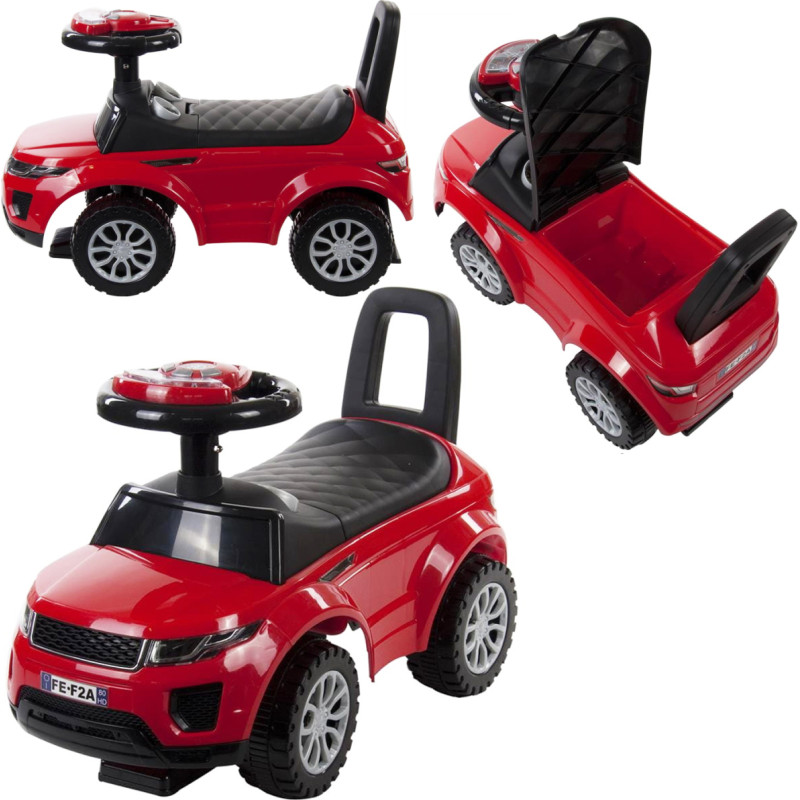 AUTO JEŹDZIK PCHACZ DLA DZIECKA CZERWONY
