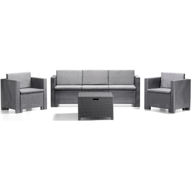 Garden Furniture Set Bica Colorado 3, Grey