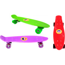 Plastic fishtail skateboard – 3 colors