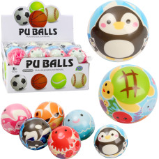 PIŁKA MIĘKKA PIANKOWA ZWIERZĘTA