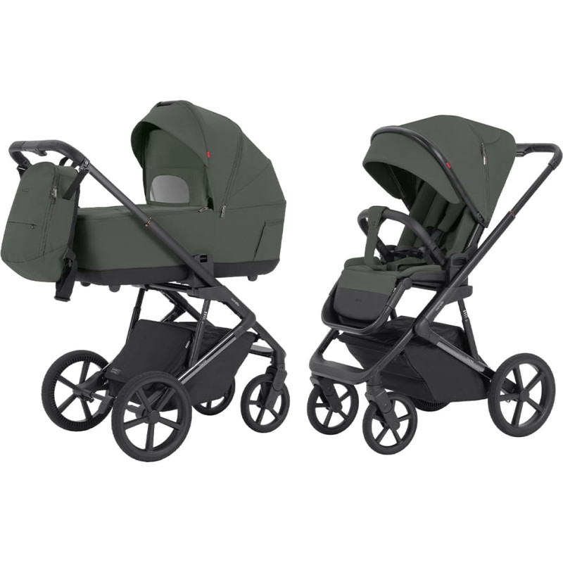 Carrello Baby Universal 2-in-1 baby stroller Sigma CRL-6523 Leaf Green