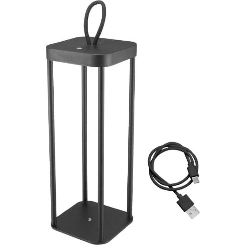 Beper P207ILI100 Rechargeable Lantern Black