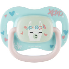 Canpol 34/935 silicone soother 18m+ round EXOTIC ANIMALS lama