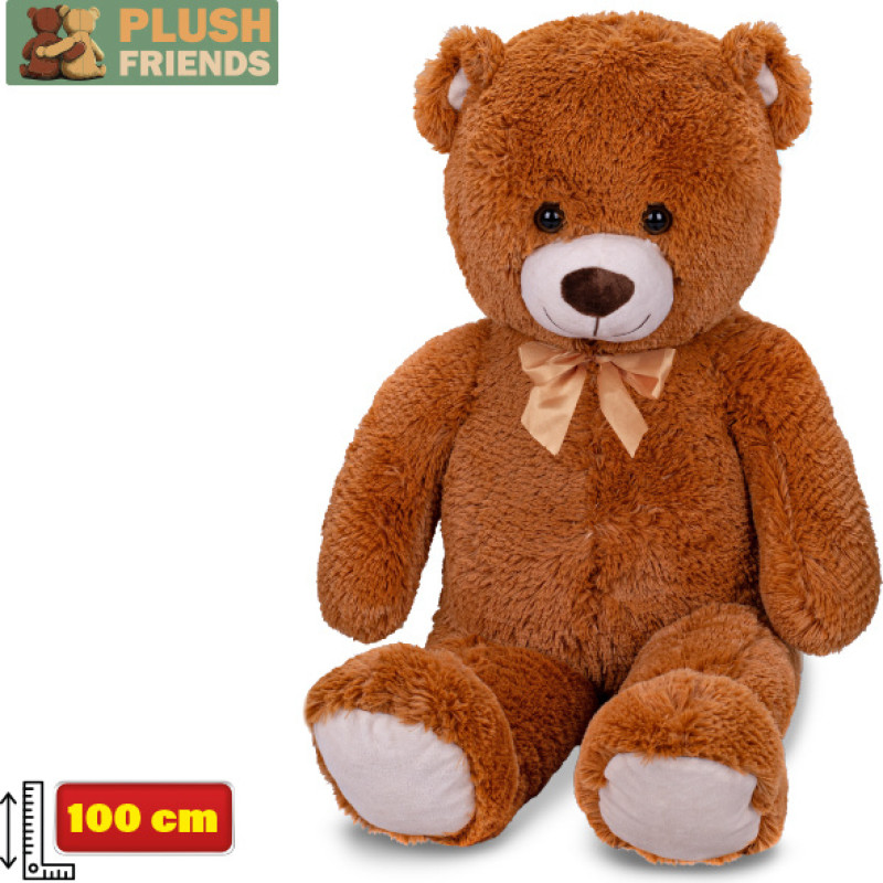 HIPO Plush toy  - 02527 - TEDDY BEAR - size 100 cm