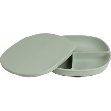 B.box plate with lid, Sage (BB101610)
