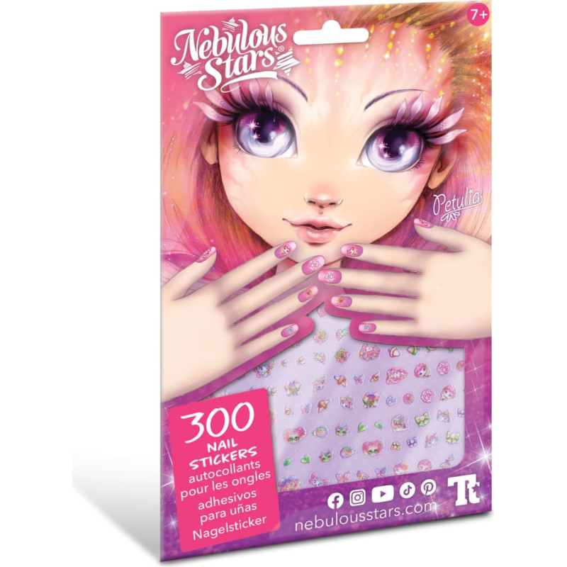 Nebulous Stars nagu uzlīmes Nail Stickers, sortiments, 11459