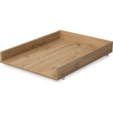 KLUPŚ changing top for baby cot 120×60 cm, oak color
