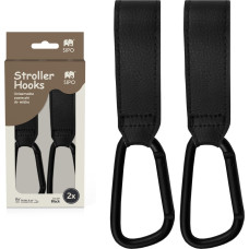 SIPO stroller hooks 2 pcs black SCA-12