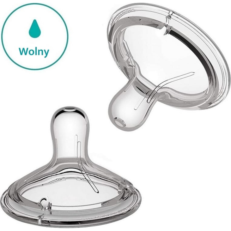 Nanobebe SILICONE NIPPLES SLOW FLOW