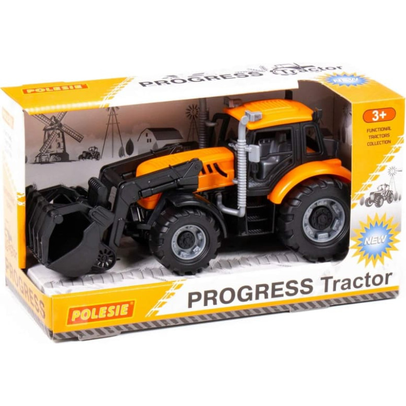 Polesie Agricultural tractor with inertia in box 25.5 cm 91758