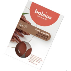 Bolsius Tējas sveces arom. 6 gab.True Scents oud wood